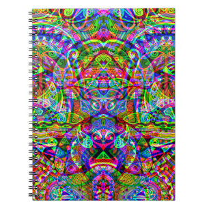Cuaderno Dibujando Arte de Fantasía - Cambio Abstracto de N
