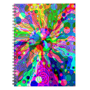 Cuaderno Dibujando Arte de Fantasía - Cambio Abstracto de N