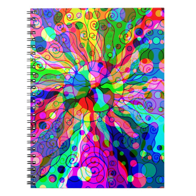 Cuaderno Dibujando Arte de Fantasía - Cambio Abstracto de N (Frente)