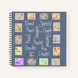 Cuaderno Dibujar, pintar, esbozar Personalizado de estudios