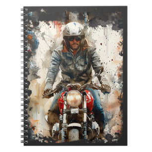 Cuaderno Dibujo acuarela MotoBikers