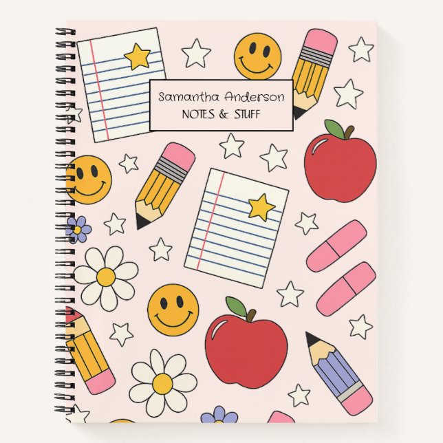 Cuaderno Dibujo Adorable para el Regreso a Clases | Suminis (Anverso)