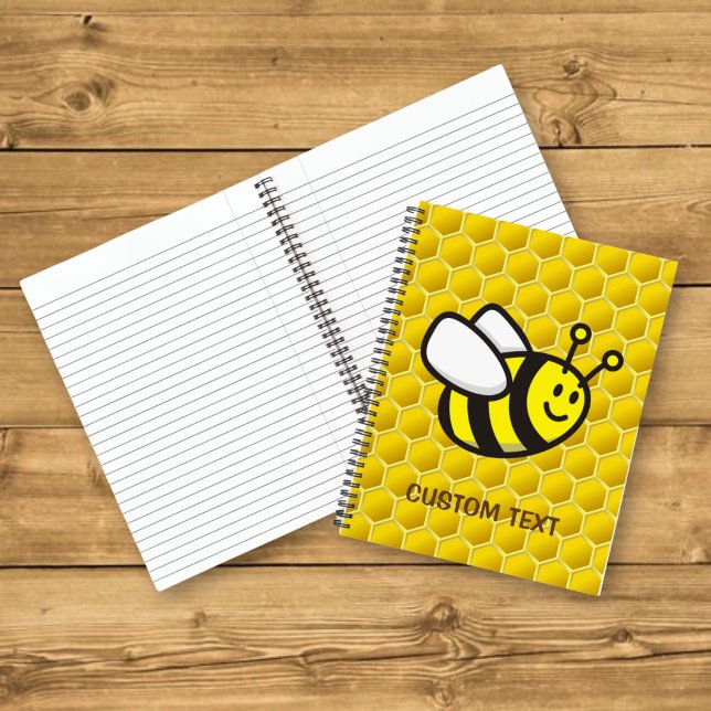 Cuaderno Dibujo animado de abeja melífera (Subido por el creador)