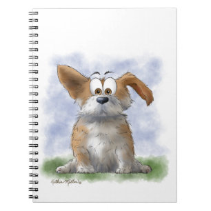Cuaderno Dibujo animado de Corgi adorable