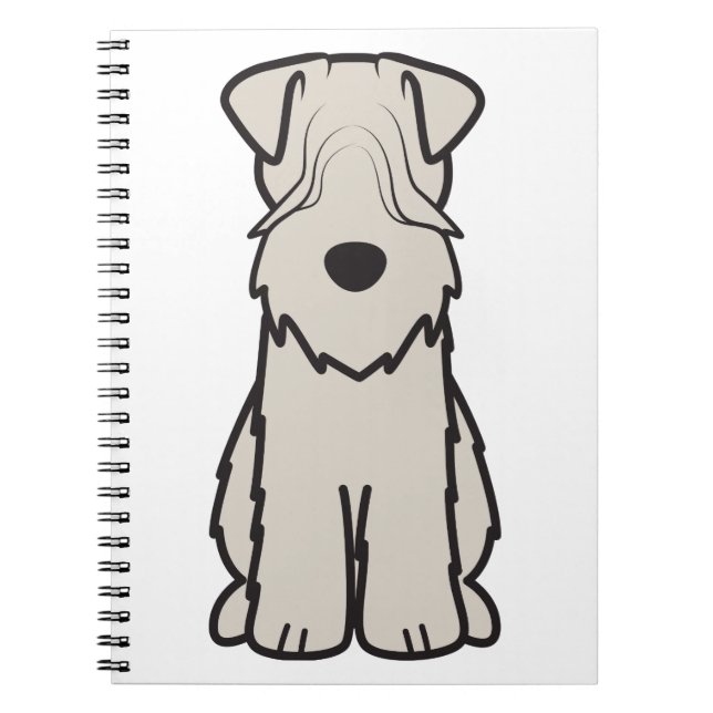 Cuaderno Dibujo animado de trigo suavemente revestido del (Frente)