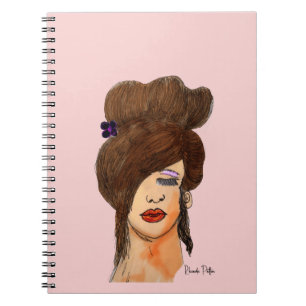 Cuaderno dibujo chica