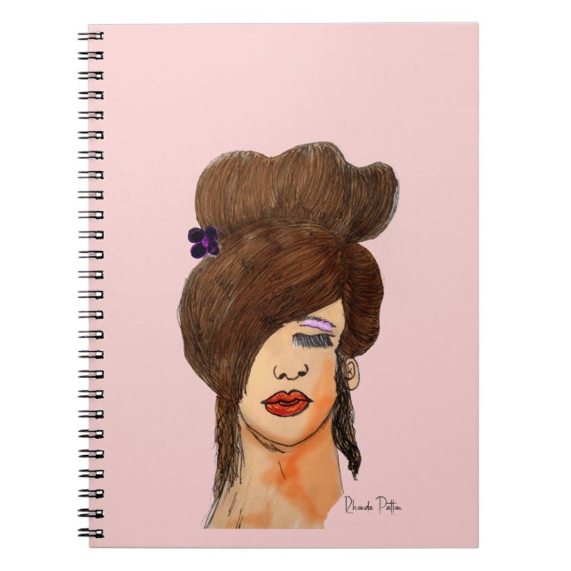 Cuaderno dibujo chica (Frente)