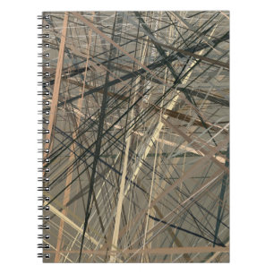 Cuaderno Dibujo de aceite de estilo retro. ilustracion. Pai