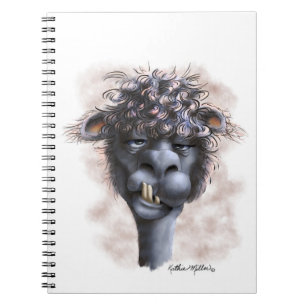 Cuaderno Dibujo de Alpaca Dementida