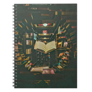Cuaderno Dibujo de amante de libros