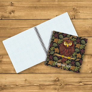 Cuaderno Dibujo de búho