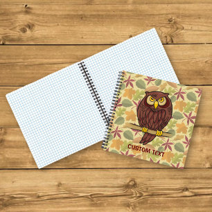 Cuaderno Dibujo de búho