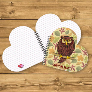 Cuaderno Dibujo de búho