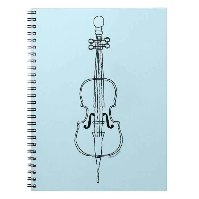 Cuaderno Dibujo de Cello (Frente)