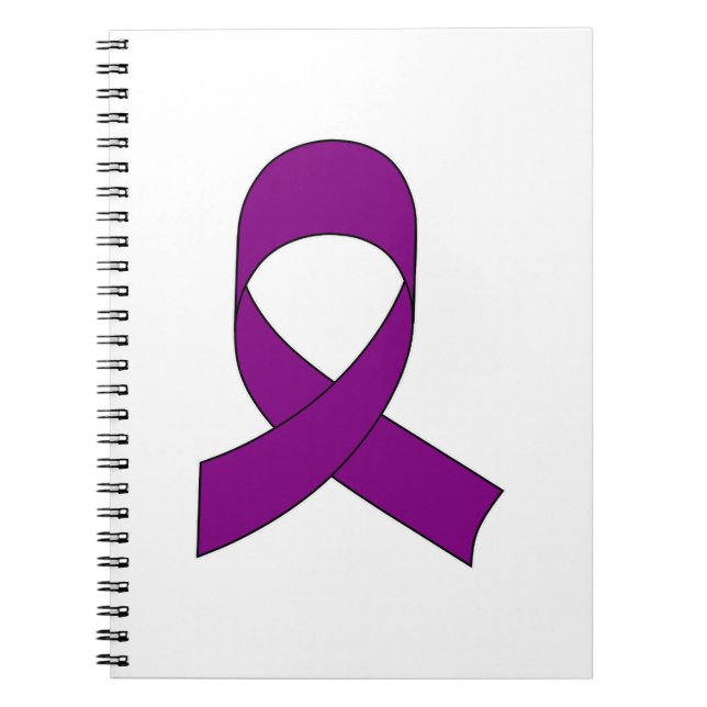 Cuaderno Dibujo de cinta morada (Frente)