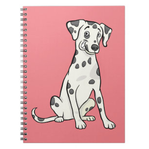 Cuaderno Dibujo de dálmata lindo regalo mamá amante de perr