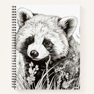 Cuaderno Dibujo de dibujo de la Prairie Natural Pacífica de