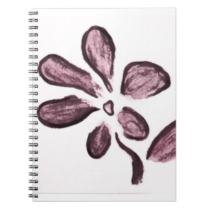 Cuaderno Dibujo de flor