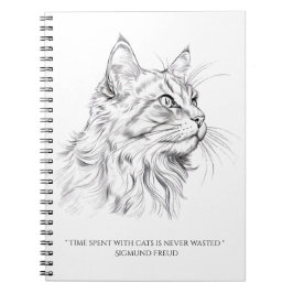 Cuaderno Dibujo de gato