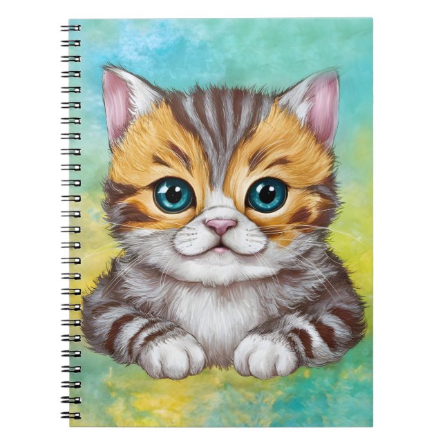 Cuaderno Dibujo de gato (Frente)