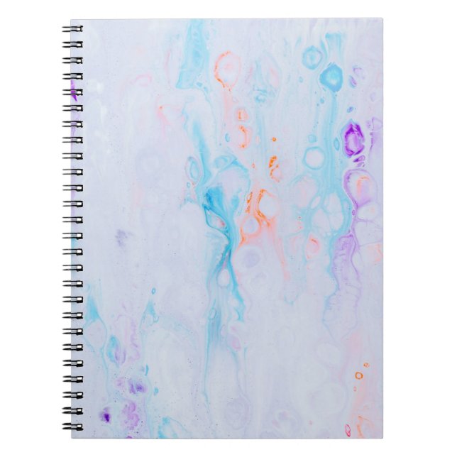 Cuaderno Dibujo de imágenes salpicadas (Frente)