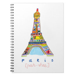 Cuaderno Dibujo de la extremidad del fieltro de París