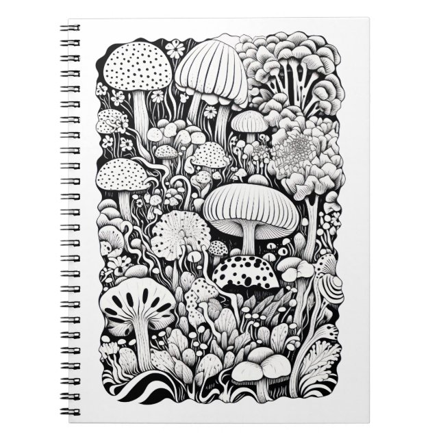 Cuaderno Dibujo de la línea del muslo Pequeño (Frente)