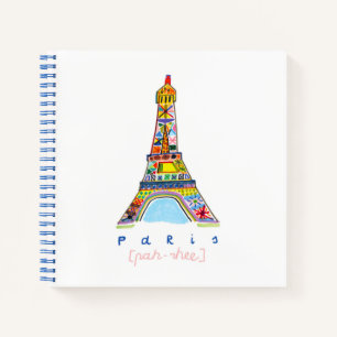 Cuaderno Dibujo de la punta del fieltro de París