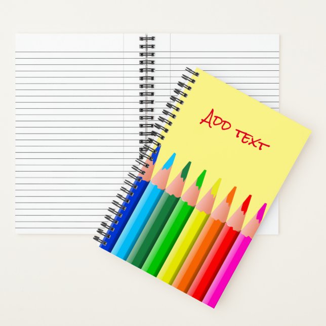 Cuaderno Dibujo de lápices de colores (Interior)