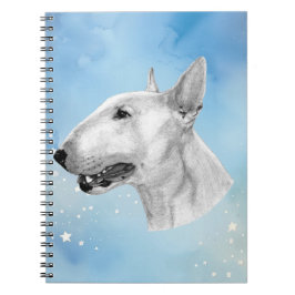 Cuaderno Dibujo de lápiz de Bull Terrier