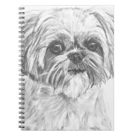 Cuaderno Dibujo de Shih Tzu
