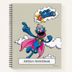 Cuaderno Dibujo de superGrove de época