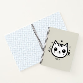 Cuaderno Dibujo de tipo chileno | Blanco y negro | Minimali