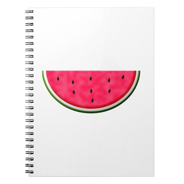 Cuaderno Dibujo de trozos de sandía dulce (Frente)