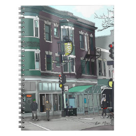 Cuaderno Dibujo del centro de Madison, Wisconsin
