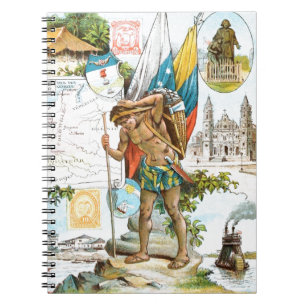 Cuaderno Dibujo del vintage: Colombia y Ecuador