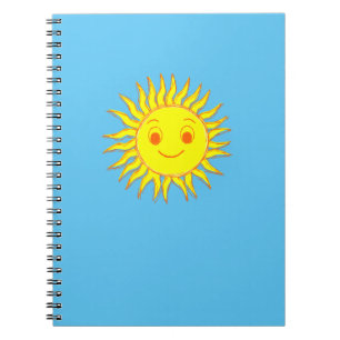 Cuaderno Dibujo feliz cara de sol