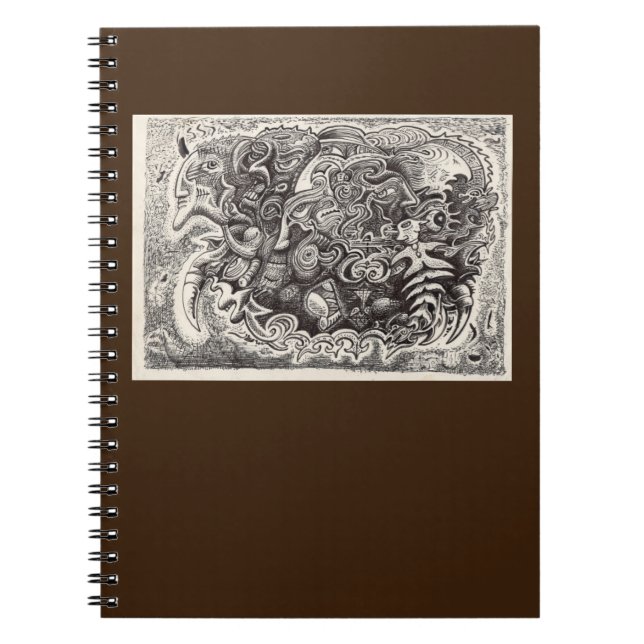 Cuaderno Dibujo híbrido de tinta de bestia (Frente)