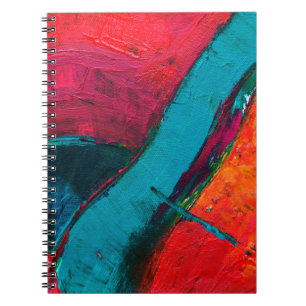 Cuaderno Dibujo manual de pintura al óleo. Resumen de antec