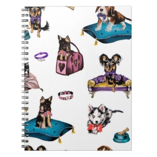 Cuaderno Dibujo manual pintura al óleo lindo personalizado