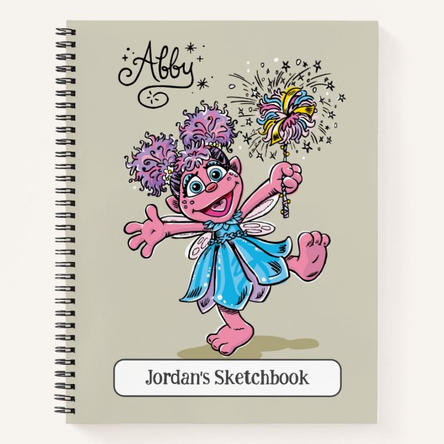 Cuaderno Dibujo Retro de Abby Cadabby (Anverso)