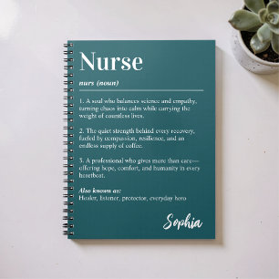 Cuaderno Diccionario Personalizado de Enfermera Definición