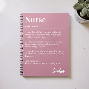 Cuaderno Diccionario Personalizado de Enfermera Definición