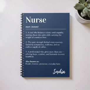 Cuaderno Diccionario Personalizado de Enfermera Definición