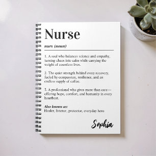 Cuaderno Diccionario Personalizado de Enfermera Definición 