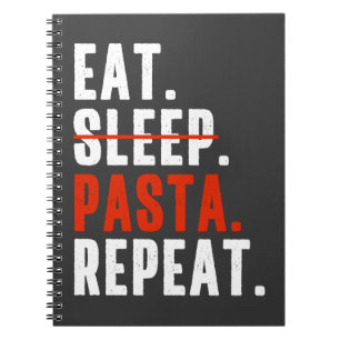 Cuaderno Dicho divertido para amantes de la pasta italiana