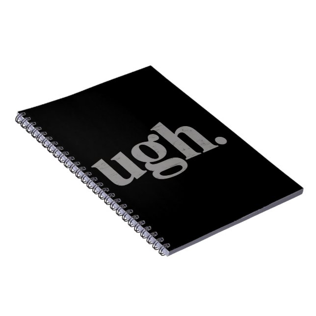 Cuaderno Dicho divertido sarcástico Uf Humor Meme (Lado Derecho)