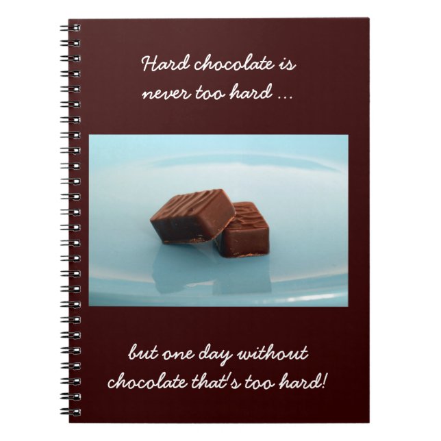 Cuaderno dichos de chocolate (Frente)