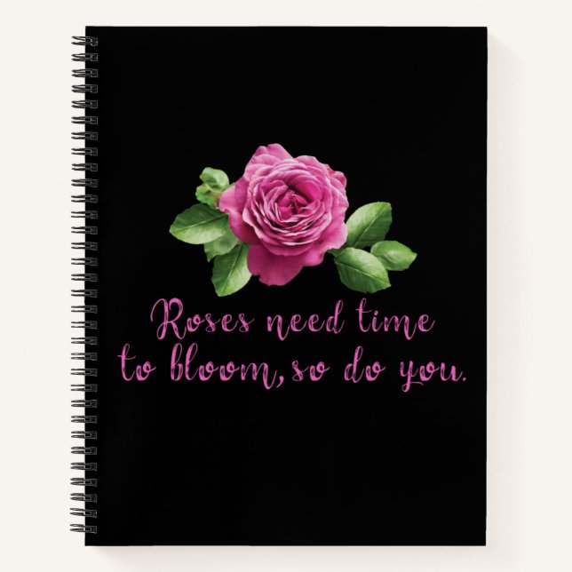 Cuaderno Dichos divertidos sobre rosas y amor (Anverso)