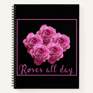 Cuaderno Dichos divertidos sobre rosas y amor